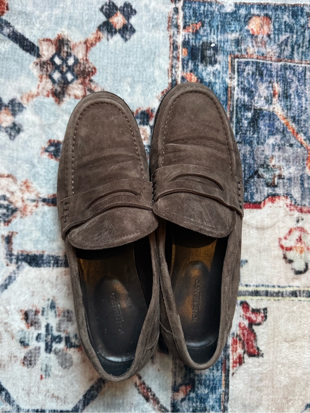 Tony Bianco “Zac Espresso Suede” Loafers - Picture 3 of 8